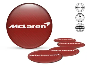 McLaren Adesivo Cupola Stile Loghi Ruota Esclusivi